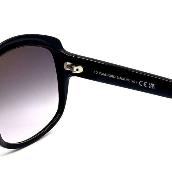 NEW!!! TOM FORD Chiara-02 Sunglasses TF919 01B Authentic main image 4